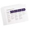 Avery Economy Weight Sheet Protectors, Acid Free, 8.5" x 11", 100 per pack, 100 Clear Document Protectors Total (75091)